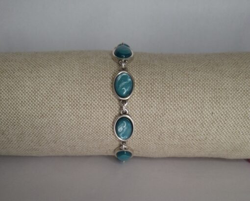 Hailey armband Qoss turquoise