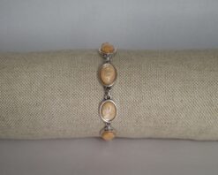 Hailey armband Qoss nude