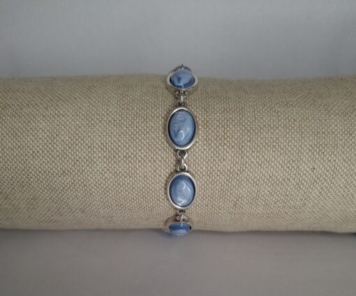Hailey armband Qoss Hemelsblauw