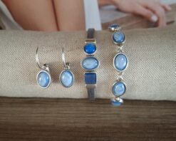 Hailey armband Qoss hemelsblauw