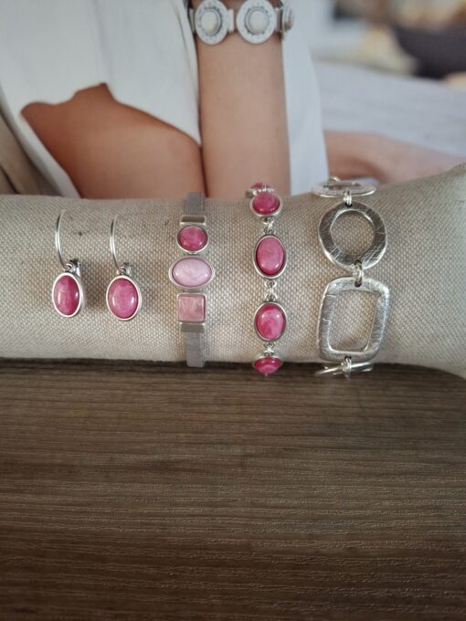 Hailey armband Qoss petunia