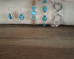 Hailey armband qoss turquoise