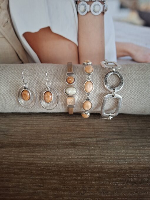 Hailey armband Qoss nude