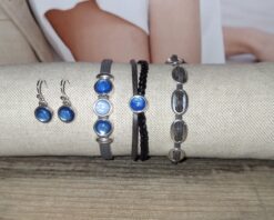 fleur blauw qoss armband