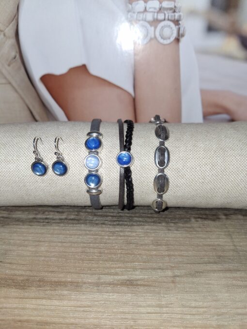 fleur blauw qoss armband