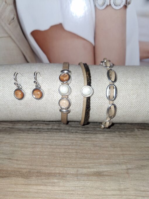 Milo armband qoss nude