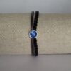 Fleur blauw armband qoss
