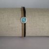 Fleur turquoise armband qoss