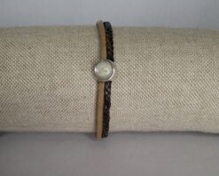 Fleur creme armband qoss