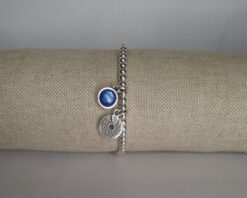 Zoey armband Qoss blauw