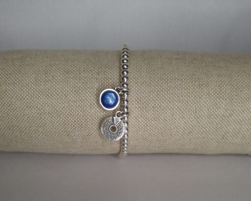 Zoey armband Qoss blauw