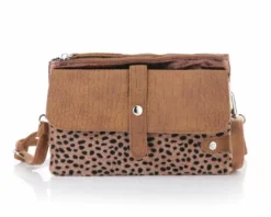 BG637 cheetah brown Michelle Bags 't Oude Huys toudehuys