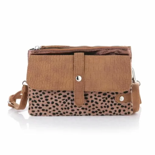 BG637 cheetah brown Michelle Bags 't Oude Huys toudehuys