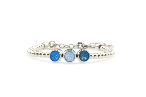 Qoss armband Suzanne 't Oude Huys blauw