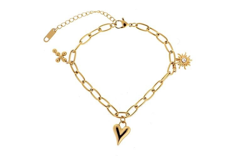 I'M DUTCH Golden damesarmband Lori OLBR16187 'T OUDE HUYS