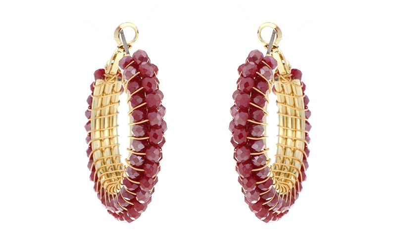 bordeaux oorbellen fem ean 8721206607474 olea16234 i'm dutch 't oude huys 2