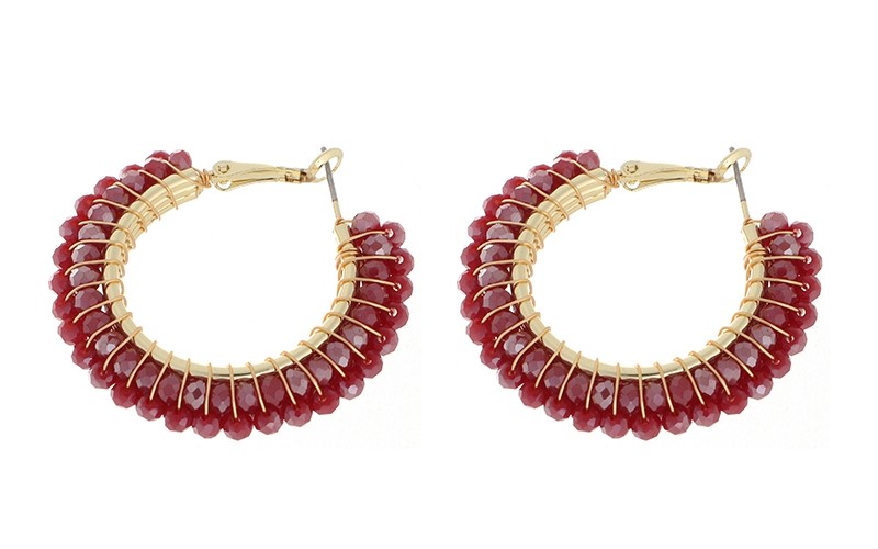 bordeaux oorbellen fem ean 8721206607474 olea16234 i'm dutch 't oude huys 2