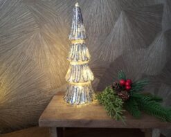 kerstboom led grijs glitter mansion atmosphere 2