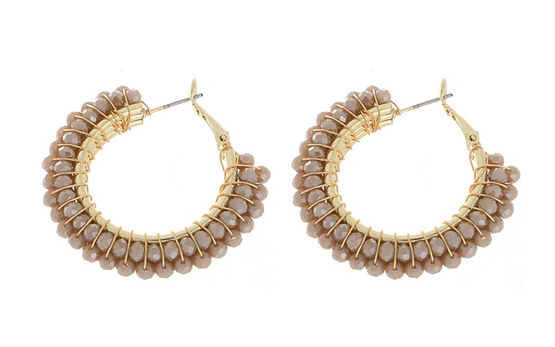 khaki oorbellen fem ean 8721206607467 olea16233 i'm dutch 't oude huys 1