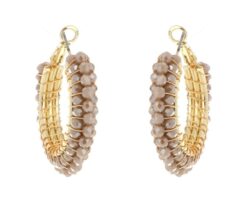 khaki oorbellen fem ean 8721206607467 olea16233 i'm dutch 't oude huys 1