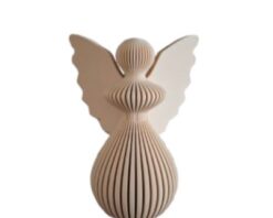 3d geprint engel Lieke hangend staand 't oude huys woonaccessoires pla duurzaam biologisch