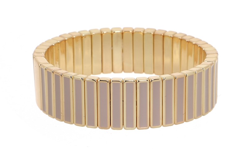 OLBR16174 Livia khaki gouden armband I'm dutch 't oude huys 8721206606965