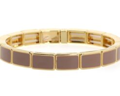 OLBR17187 Benthe taupe armband I'm Dutch 't oude huys