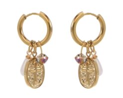 OLEA16195 Trixie gouden oorbellen I'm Dutch 't oude Huys 87220607108