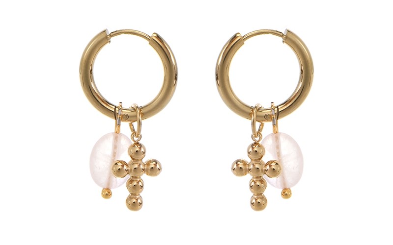 OLEA16196 Victory gouden oorbellen I'm Dutch 't Oude Huys 872206607115