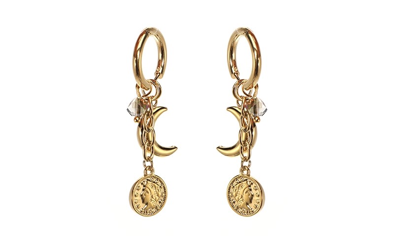 OLEA16200 Manon gouden oorbellen I'm Dutch 't Oude Huys