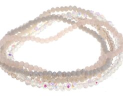 Elastische armband Rosy natural OLBR15605 armband i'm dutch 't oude huys