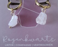 Uchu-Reminders-Oorbellen-met-edelsteen-Rozenkwarts-t-Oude-Huys