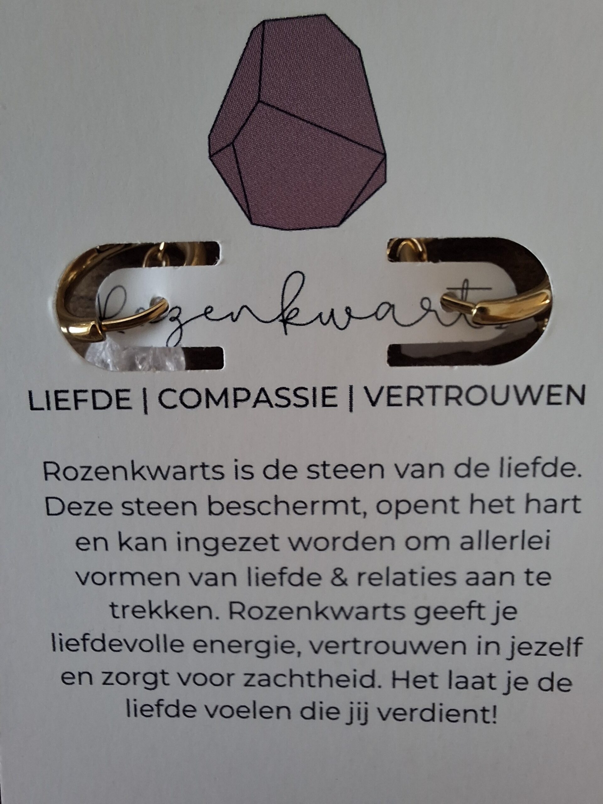 Edelsteen oorbellen - Afbeelding 7