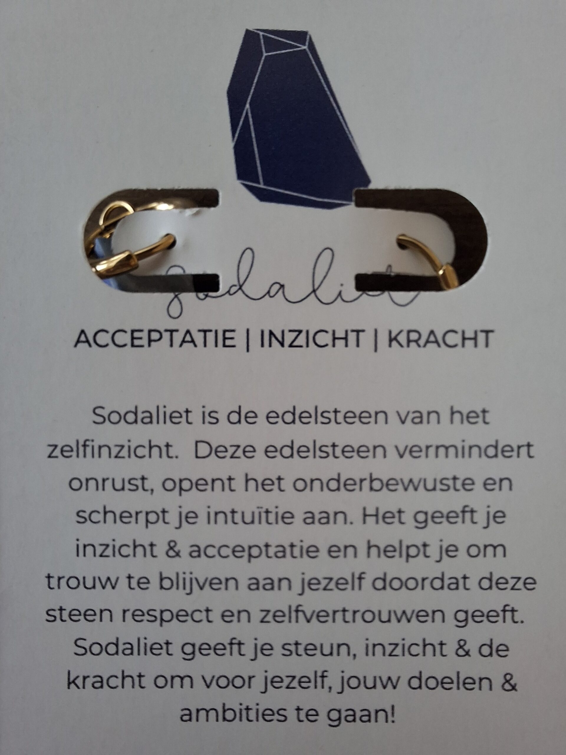 Edelsteen oorbellen - Afbeelding 5