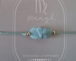 Uchu-Reminders-Zodiac-Collection-Maagd-t-Oude-Huys-armband met edelstenen
