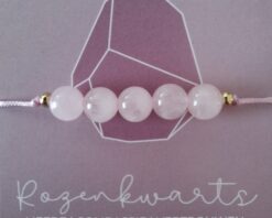 Uchu-Reminders-armband-met-edelstenen-Basic-Collection-Rozenkwarts-t-Oude-Huys