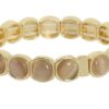 Ciska taupe gouden armband i'm dutch 't oude huys