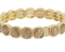 Ciska taupe gouden armband i'm dutch 't oude huys
