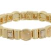 Juno champagne gouden armband i'm dutch 't oude huys