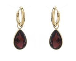 Ruth oorbellen I'm Dutch Burgundy