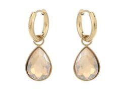 Ruth oorbellen I'm Dutch champagne