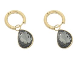 Ruth oorbellen I'm Dutch zwart 2