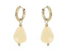 Tori oorbellen beige I'm Dutch 2