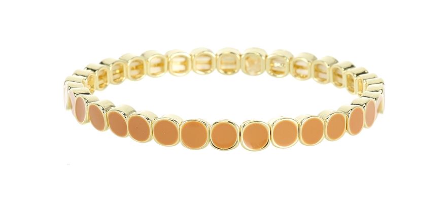 Kirsten Khaki OLBR19142 elastische armband I'm Dutch 't Oude Huys