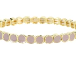 Kirsten Taupe OLBR19141 elastische armband I'm Dutch 't Oude Huys