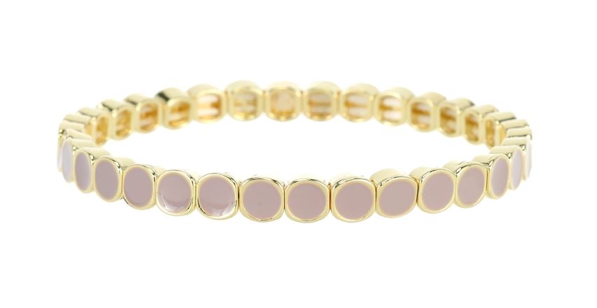 Kirsten Taupe OLBR19141 elastische armband I'm Dutch 't Oude Huys