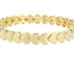 Mila geschakelde hartjes armband I'm Dutch OLBR19147 't Oude Huys