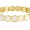 Stefanie Natural OLBR19137 elastische armband I'm Dutch 't Oude Huys
