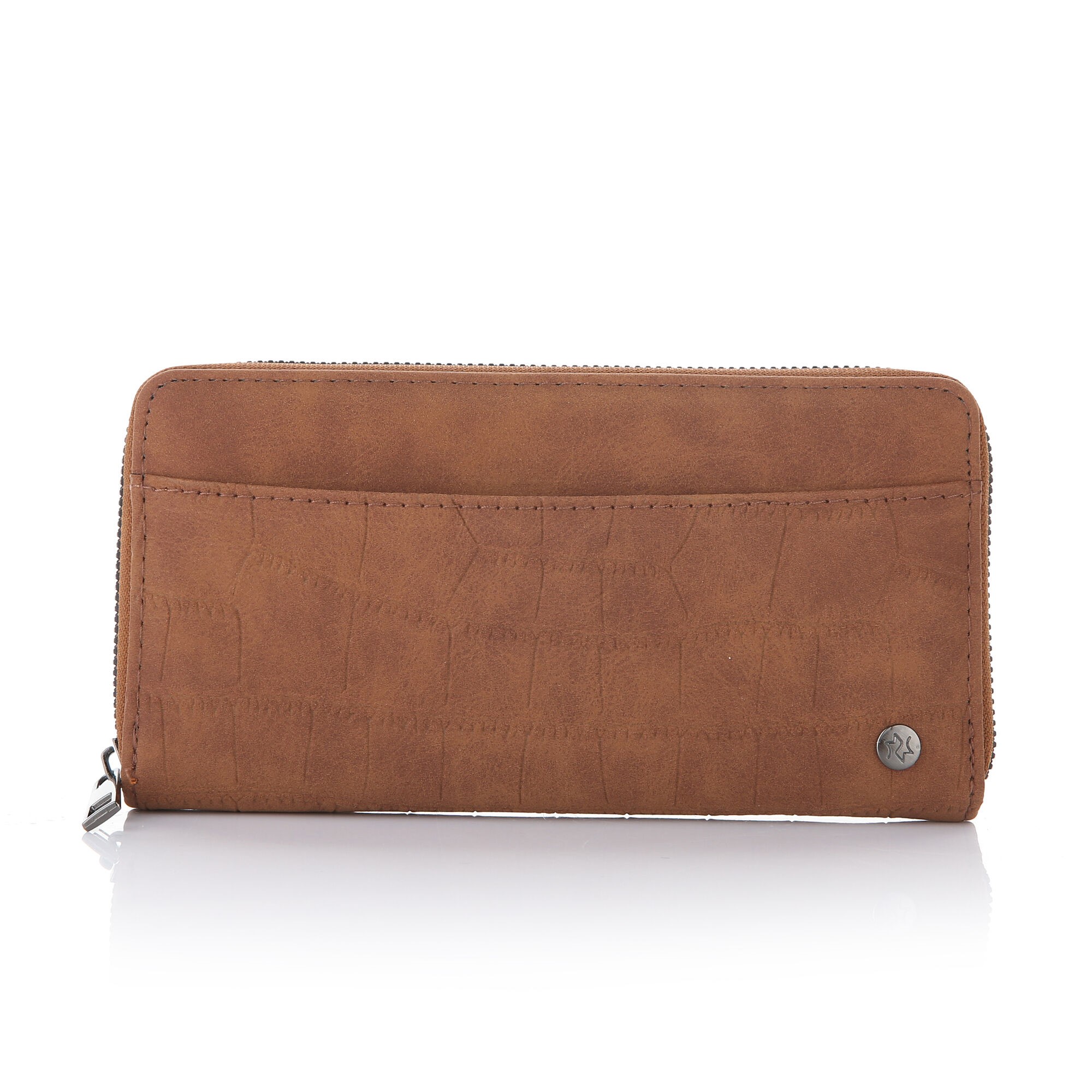 WT685 Bruine portemonnee Michelle Bags & Accessoiries Vegan leer