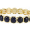 Ciska blue im dutch elastische armband olbr20088
